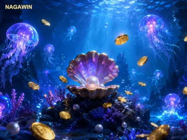 Tampilan permainan Jackpot Fishing dengan latar laut dan target ikan